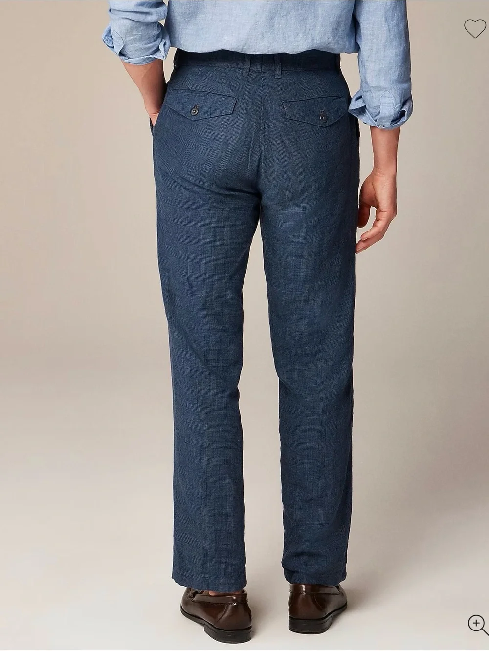 J.Crew Classic-fit linen trouser